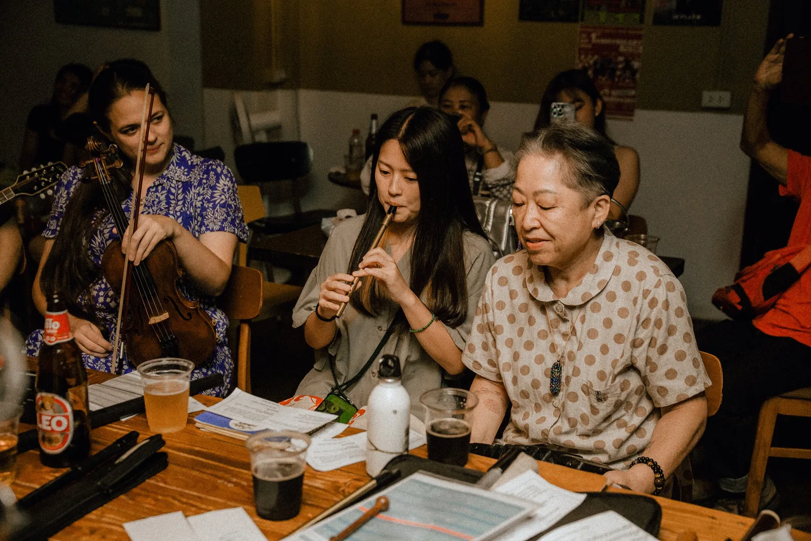 Live session at the Southeastern Old Time Gathering, Bangkok (1)